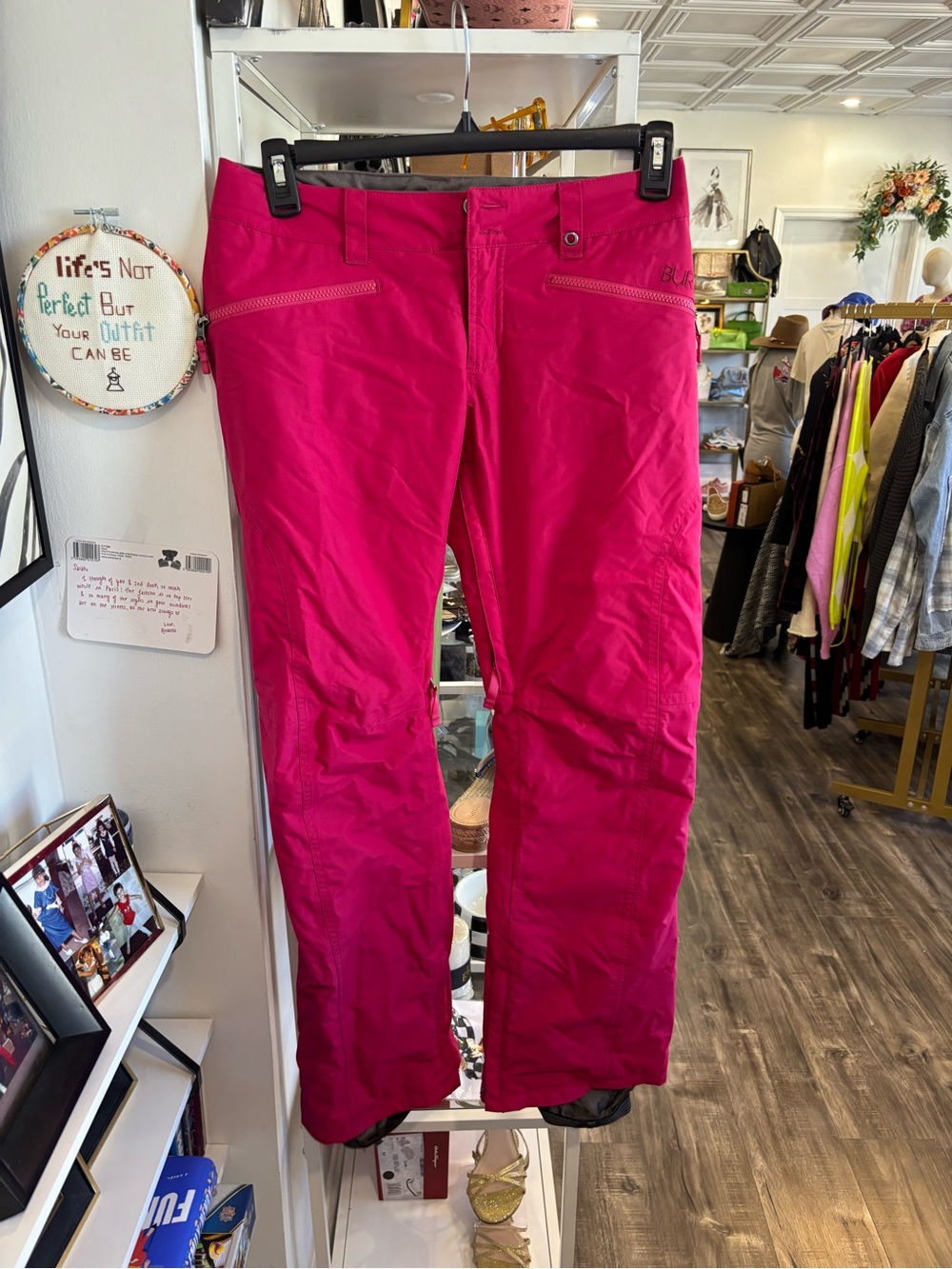 Burton Hot Pink Boot-Cut Ski Pants